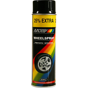 Motip 04018 sprej na disky černý lesk, 500 ml