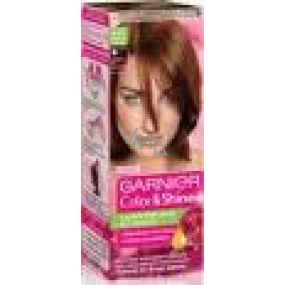 Garnier Color & Shine barva na vlasy 6.45 červeně měděná