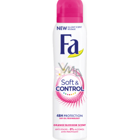Fa Soft & Control Orange Blossom Scent antiperspitant deodorant sprej pro ženy 150 ml