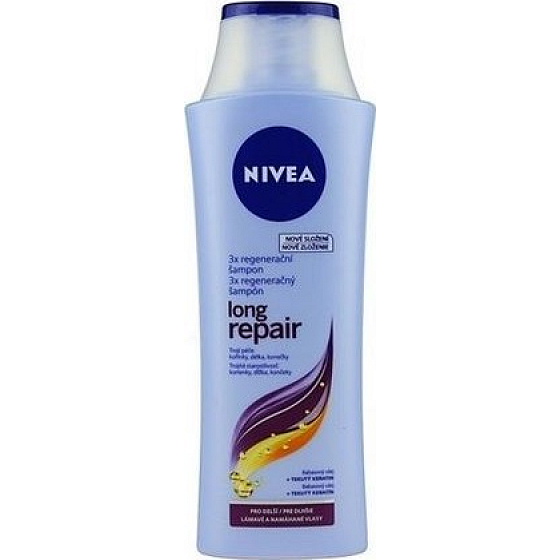 Nivea Long Repair regenerační šampon na vlasy 250 ml