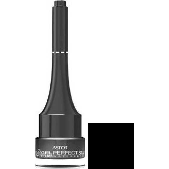 Astor 24h Perfect Stay Gel Liner voděodolné gelové oční linky 001 Black 3 g