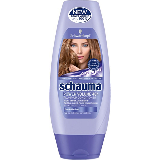 Schauma Power Volume 48h balzám pro větší objem jemných a zplihlých vlasů 200 ml