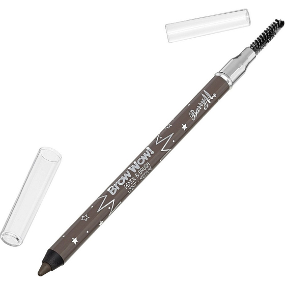Barry M Brow Wow! tužka na obočí s kartáčkem Light to Medium 1,2 g