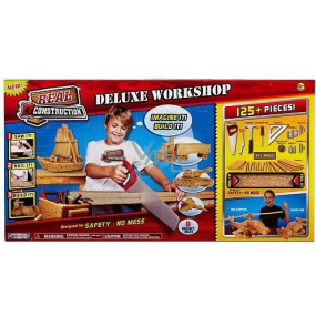 EP Line Real Construction Deluxe kreativní sada pro malé kutily, doporučený věk 6+