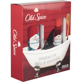 Old Spice White Water sprchový gel pro muže 250 ml + deodorant sprej 125 ml, kosmetická sada