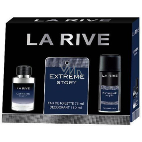 La Rive Extreme Story toaletní voda pro muže 75 ml + deodorant sprej 150 ml, dárková sada