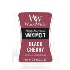WoodWick Black Cherry - Černá třešeň vonný vosk do aromalampy 22.7 g