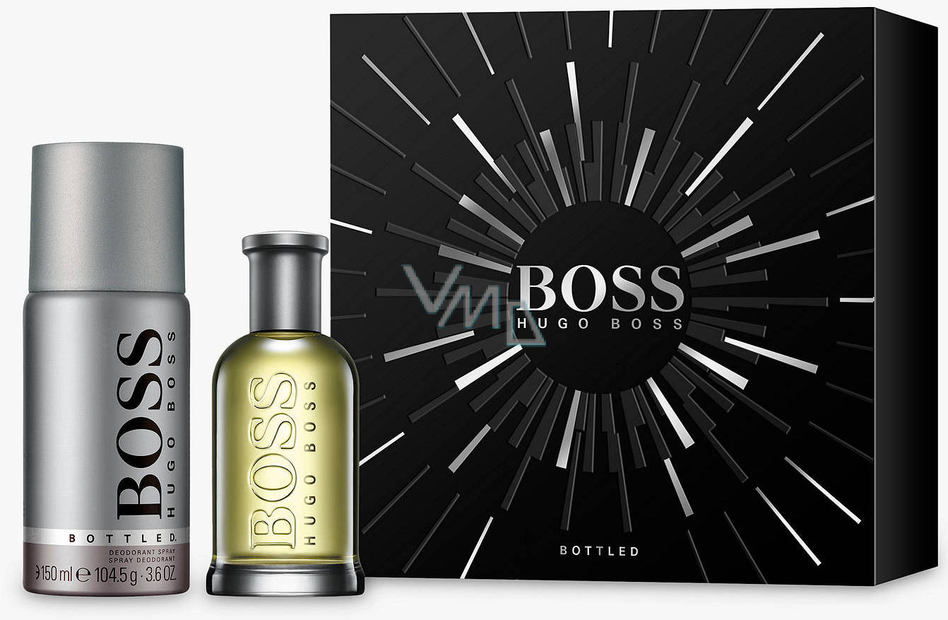 Hugo Boss No.6 Bottled toaletni voda pro mu e 50 ml deodorant sprej 150 ml darkova sada VMD drogerie a parfumerie