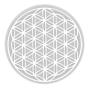 Masaru Emoto Lagoena cestovní biolahev Květ života bílý 0,7 l