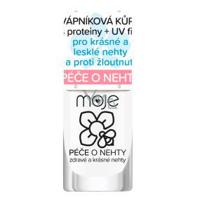 Moje Péče o nehty pro krásné a lesklé nehty a proti žloutnutí 02 Vápníková kúra s proteiny + UV filtr 6 ml