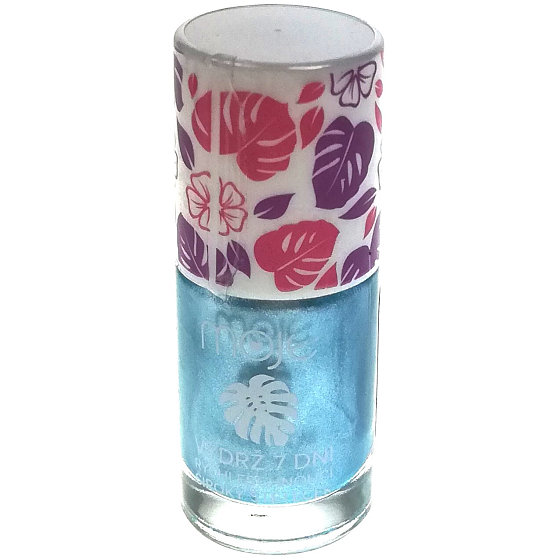 Moje 7 Denní Tropic rychleschnoucí lak na nehty modrý 6 ml