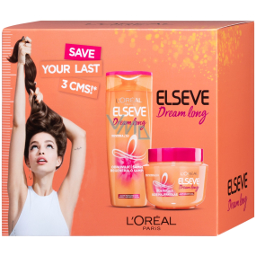 Loreal Paris Elseve Dream Long obnovující šampon na vlasy 250 ml + SOS maska na vlasy 300 ml, kosmetická sada