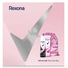 Rexona Orchid Fresh sprchový gel pro ženy 250 ml + Invisible Pure deodorant sprej pro ženy 150 ml + růžový batoh, kosmetická sada