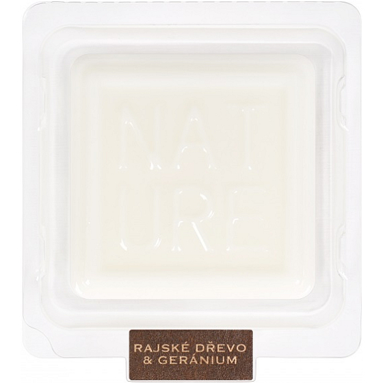 Heart & Home Nature Rajské dřevo a geránium Sojový přírodní vonný vosk 26 g