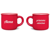 Nekupto Jmenný mini hrníček Alena 100 ml
