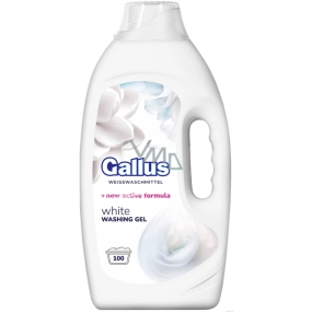 Gallus White prací gel na bílé prádlo 100 dávek 4 l