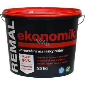 REMAL Ekonomik univerzální malířská barva na zeď, 25 kg