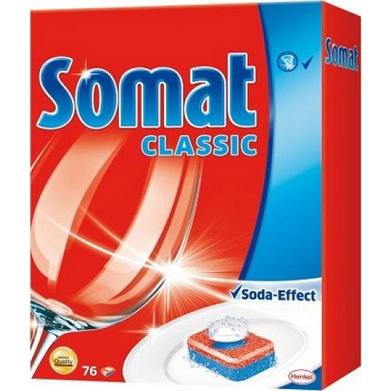 Somat Classic Soda Effect tablety do myčky 76 kusů