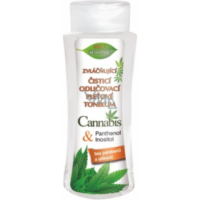 Bione Cosmetics Cannabis čisticí odličovací pleťové tonikum 255 ml
