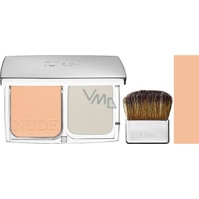 Christian Dior DiorSkin Nude Compact Powder Makeup odstín 022 Cameo 10 g