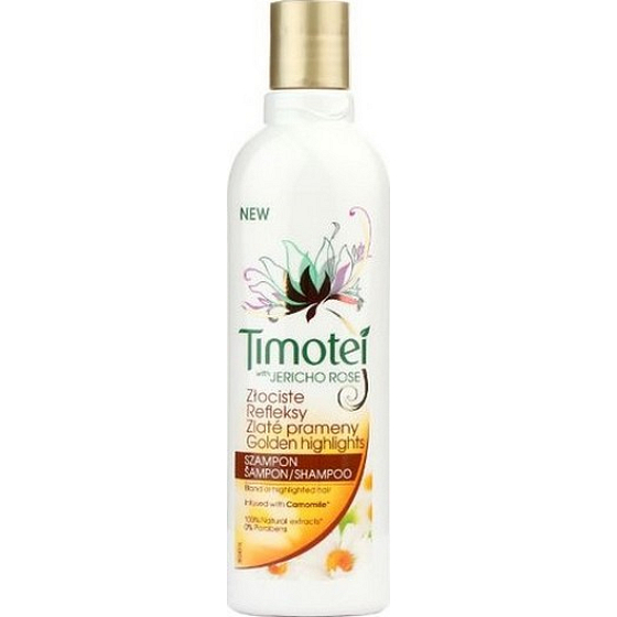 Timotei Zlaté prameny šampon pro blond vlasy 250 ml