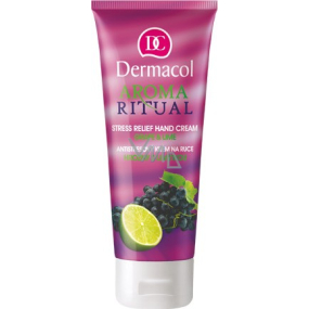 Dermacol Aroma Ritual Hrozny s limetkou Antistresový krém na ruce 100 ml