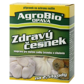 AgroBio Zdravý česnek souprava pro moření 100 ml + 10 ml