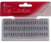 Absolute Cosmetics Eye Lahes Medium Umělé nalepovací trsy 14110-M černé 60 trsů
