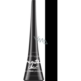 Maybelline Eye Studio Master Duo Liner oční linky 01 Black Lacquer 1,6 ml