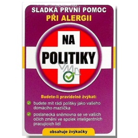 Nekupto Sladká první pomoc, Ovocné žvýkačky při alergii Na politiky 10 kusů