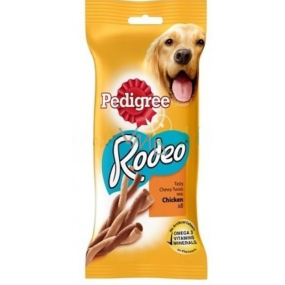 Pedigree Rodeo Drůbeží doplňková strava pro dospělé psy 70 g