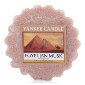 Yankee Candle Egyptian Musk - Egyptské pižmo vonný vosk do aromalampy 22 g