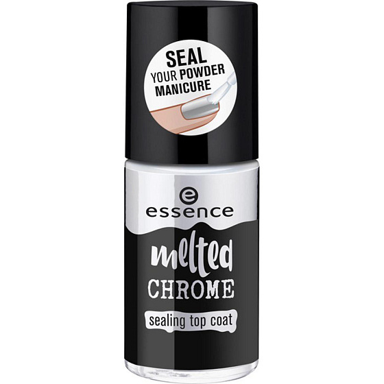 Essence Melted Chrome krycí lak na nehty 8 ml