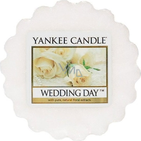 Yankee Candle Wedding Day - Svatební den vonný vosk do aromalampy 22 g