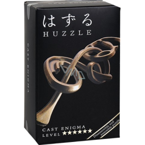 Huzzle Cast Enigma kovový hlavolam, obtížnost 6