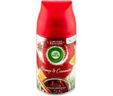 Air Wick FreshMatic Essential Oils Orange & Cinnamon - Pomeranč a skořice automatický osvěžovač náhradní náplň 250 ml