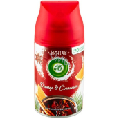 Air Wick FreshMatic Essential Oils Orange & Cinnamon - Pomeranč a skořice automatický osvěžovač náhradní náplň 250 ml