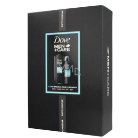 Dove Men + Care Clean Comfort sprchový gel pro muže 250 ml + antiperspirant deodorant sprej 150 ml, kosmetická sada