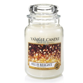Yankee Candle All Is Bright - Všechno jen září vonná svíčka Classic velká sklo 623 g
