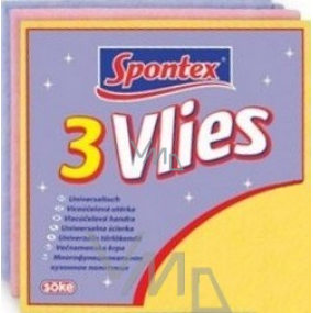 Spontex 3 Vlies víceúčelová utěrka 3 kusy