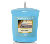 Yankee Candle Beach Escape - Únik na pláž vonná svíčka votivní 49 g