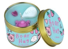 Bomb Cosmetics Medvědí objetí - Bear Hug vonná přírodní, ručně vyrobena svíčka v plechové dóze hoří až 35 hodin