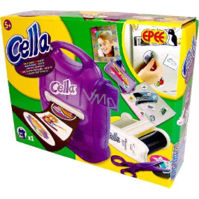 Cella Magnetic vyrob si vlastní magnety sada kazeta se 3 m pásky + obrázky na tvoje první magnety + nůžky 1 kus, doporučený věk 5+