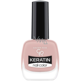 Golden Rose Keratin Nail Color lak na nehty 09 Nude Color 10,5 ml