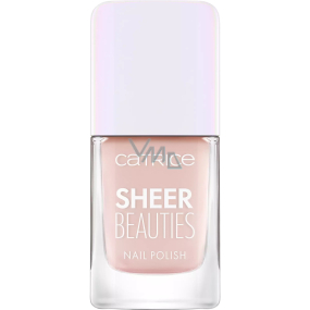 Catrice Sheer Beauties lak na nehty 020 Roses Are Rosy 10,5 ml