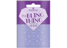 Essence It´s a Bling thing nálepky na nehty kamínky 28 kusů