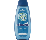 Schauma Men Freshness 3v1 šampon na vlasy, tvář i tělo pro muže 400 ml