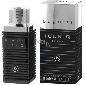 Bugatti Iconiq Black toaletní voda pro muže 100 ml