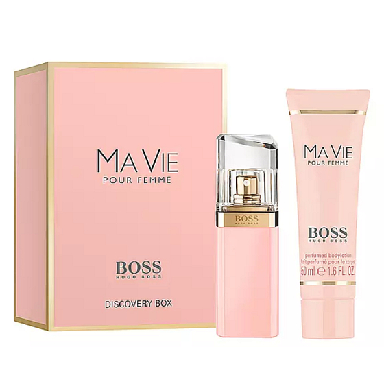 Hugo Boss Ma Vie pour Femme parfémovaná voda 30 ml + tělové mléko 50 ml, dárková sada pro ženy