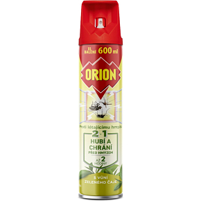 Orion 2v1 proti létajícímu hmyzu s vůní zeleného čaje 600 ml